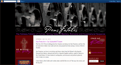 Desktop Screenshot of pensfatales.com